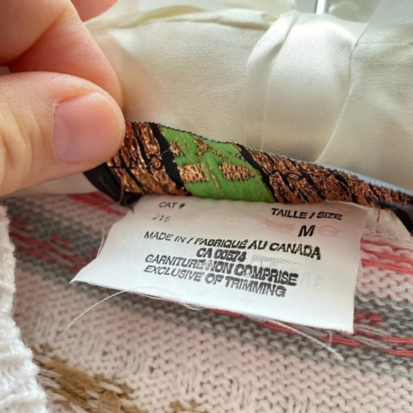 Vintage - Floral Pastel Cottagecore Pearl Button Cardigan - Picture 5 of 8